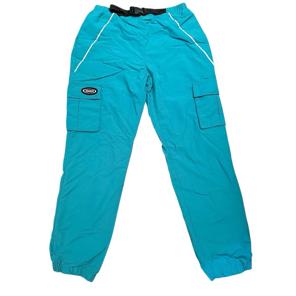 by Samii Ryan BSR Teal Windbreaker Cargo Pants SZ S